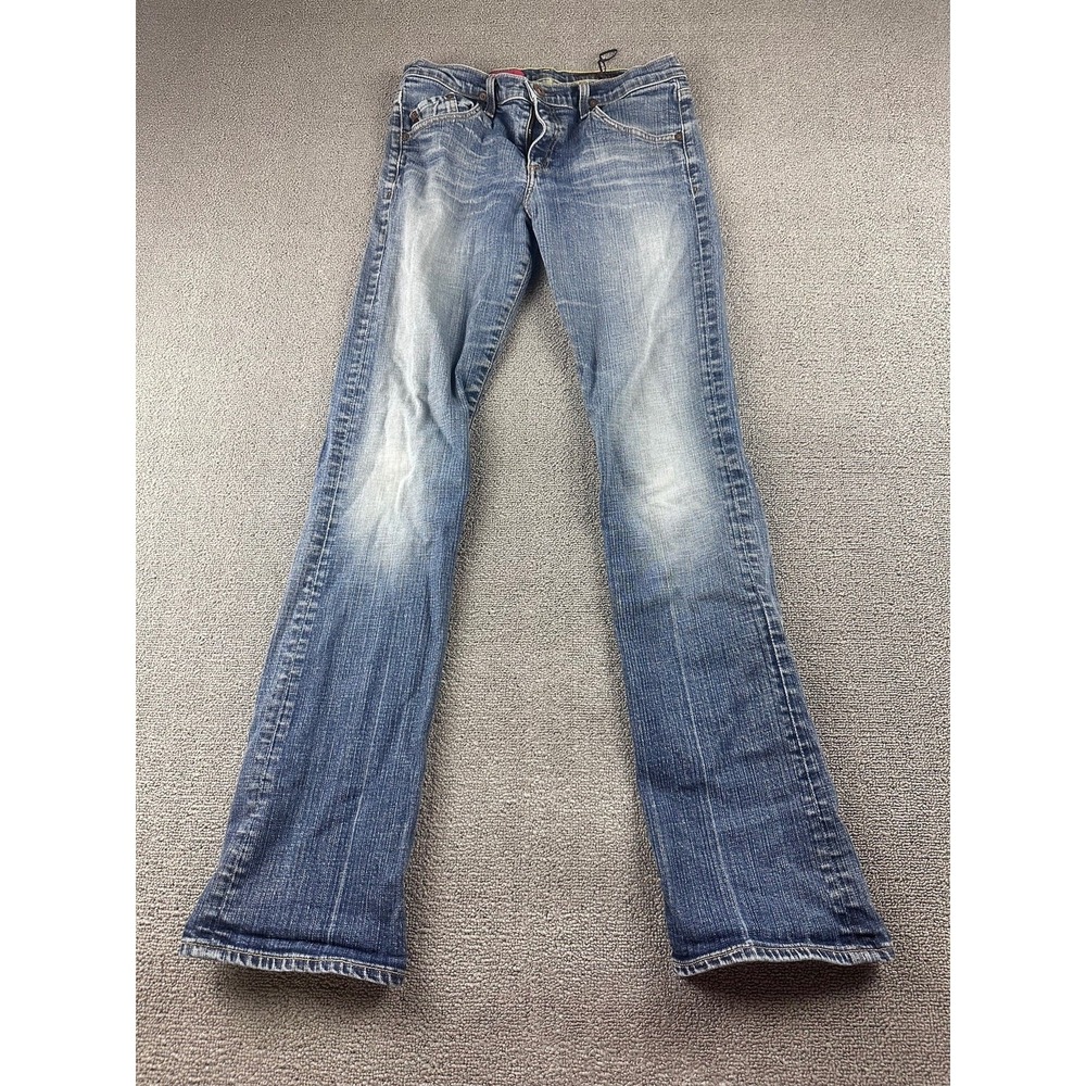 AG Adriano Goldschmied Jeans Women 27 Blue The Angel Stretch USA Made Western
